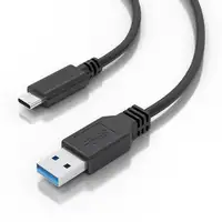 AISENS Cable USB 3.1 Gen2 10Gbps 3A, Tipo USB-C/M-A/M, Negro, 2.0m