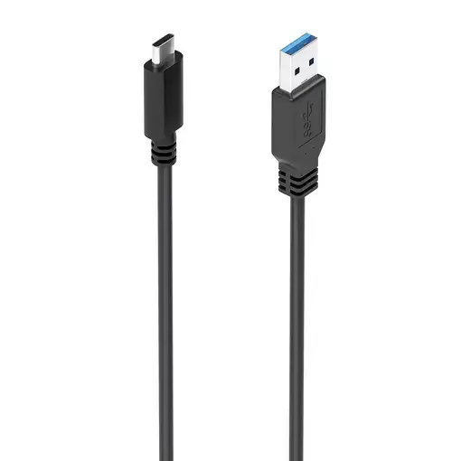 AISENS Cable USB 3.1 Gen2 10Gbps 3A, Tipo USB-C/M-A/M, Negro, 2.0m