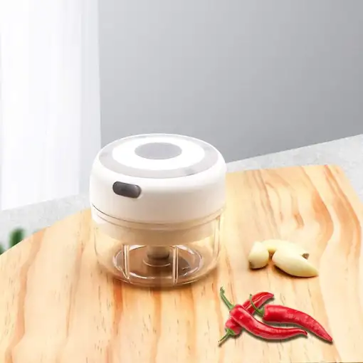 Mini Picadora Multifunción Recargable Klack Acero inoxidable, 30W