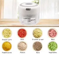 Mini Picadora Multifunción Recargable Klack Acero inoxidable, 30W