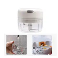 Mini Picadora Multifunción Recargable Klack Acero inoxidable, 30W