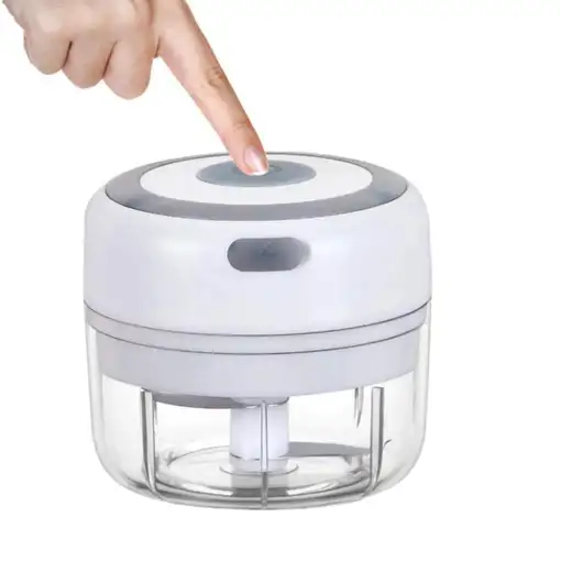Mini Picadora Multifunción Recargable Klack Acero inoxidable, 30W