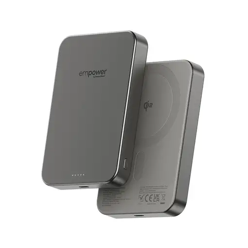 PanzerGlass empower™ by ® empower™ Bank | 10000mAh | Titanium Cargador inalámbrico PanzerGlass empower™ by ® empower™ Bank | 10000mAh | Titanium Cargador inalámbrico