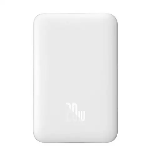 Baseus Magnetic Mini 10000 mAh Cargador inalámbrico Blanco