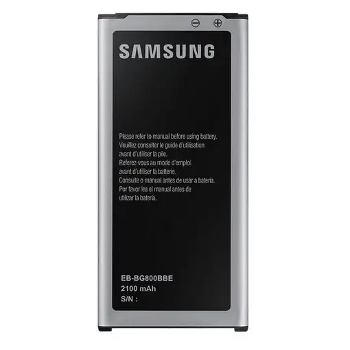 Samsung EB-BG800BBE recambio del teléfono móvil Batería Negro, Plata Samsung EB-BG800BBE recambio del teléfono móvil Batería Negro, Plata