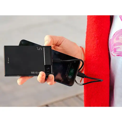 Tracer AirMag1 Polímero de litio 5000 mAh Cargador inalámbrico Negro