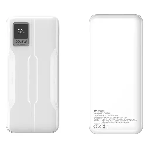 Leotec Powerbank 20.000mAh 22.5W