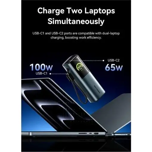 Vention FKFH0 batería externa 20000 mAh Gris