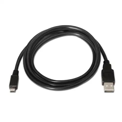 AISENS A101-0027 cable USB USB 2.0 0,8 m USB A Micro-USB B Negro