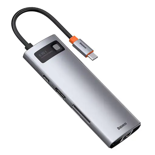 Baseus Metal Gleam USB 3.2 Gen 1 (3.1 Gen 1) Type-C Gris