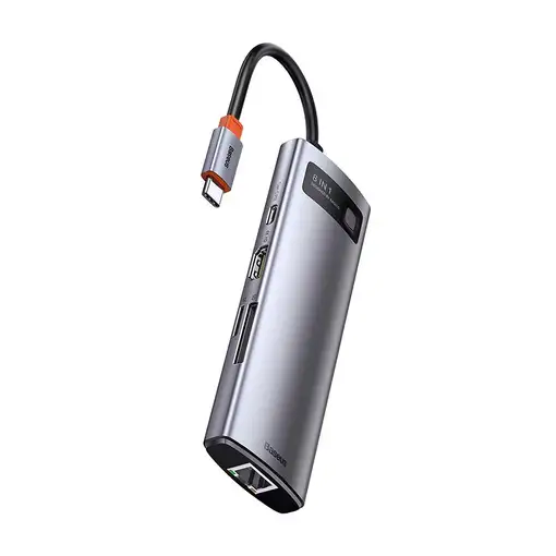 Baseus Metal Gleam USB 3.2 Gen 1 (3.1 Gen 1) Type-C Gris