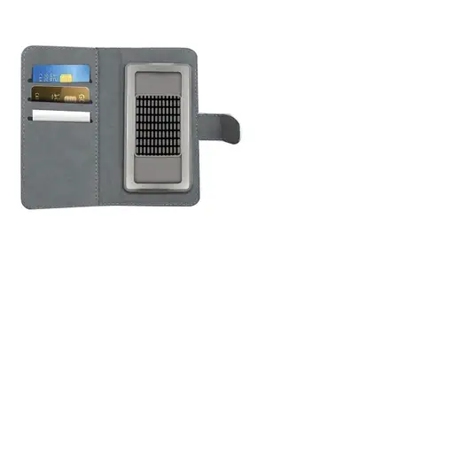 Celly WALLY UNICA funda para teléfono móvil 11,4 cm (4.5") Funda cartera Blanco