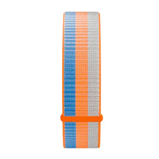 SaveFamily Correa Recambio Tela Rayas Naranja Compatible con los modelos SaveWatch