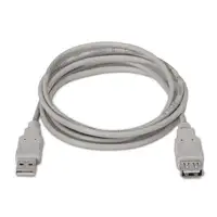 AISENS A101-0012 cable USB USB 2.0 1 m USB A Beige