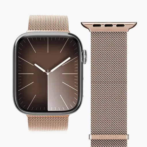 Vonmählen Milanese Loop 2 Correa Oro rosa Acero inoxidable