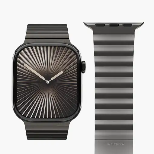 Vonmählen Link Bracelet Pro Correa Gris Acero inoxidable