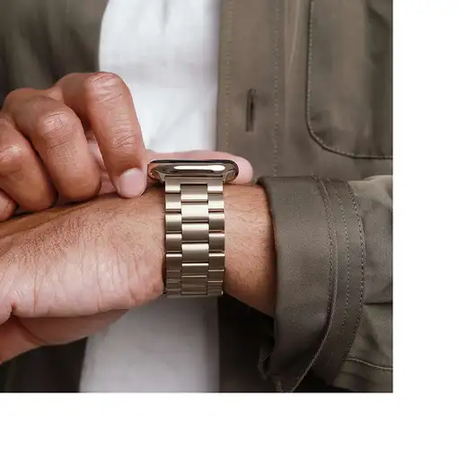 Vonmählen Link Bracelet 2 Correa Oro Acero inoxidable