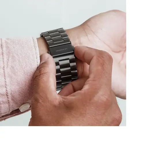 Vonmählen Link Bracelet 2 Correa Gris Acero inoxidable