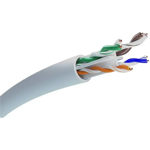 Extralink Par trenzado CAT6 UTP (U/UTP) V2 Interior 100M
