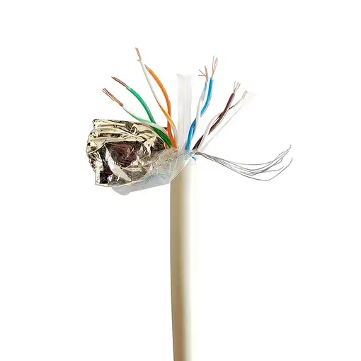 Gembird CAT6 FTP 100m cable de red Gris F/UTP (FTP)