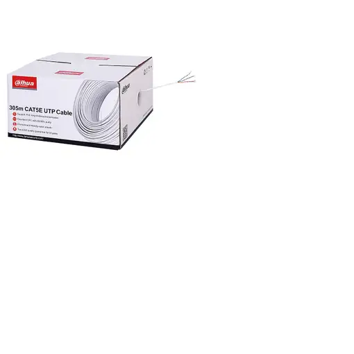 Dahua Technology PFM920I-5EUN cable de red Blanco 305 m Cat5e U/UTP (UTP) Dahua Technology PFM920I-5EUN cable de red Blanco 305 m Cat5e U/UTP (UTP)