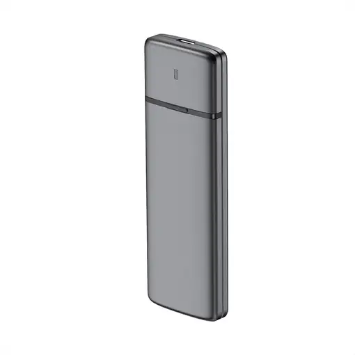 AISENS Caja Externa M.2 (NGFF) ASM2-002G SATA/NVME a USB3.1/USB3.2 GEN2, Gris