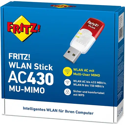 WLAN FRITZ! Stick AC 430 MU-MIMO 433 Mbit/s