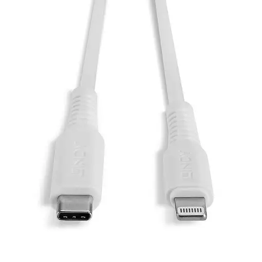 Lindy 31318 cable de conector Lightning 3 m Blanco