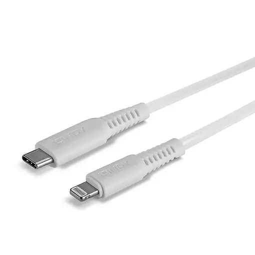 Lindy 31318 cable de conector Lightning 3 m Blanco