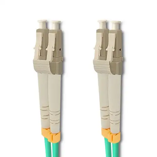 Qoltec 54082 Cable de fibra óptica e InfiniBand 20 m LC Color aguamarina