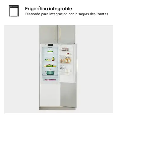 Frigoríficos сombis Integrado 242 L Blanco GNM12VWHN.OUTLET LG