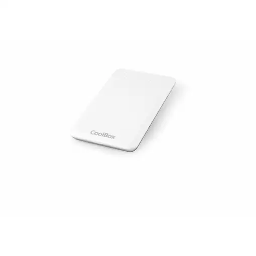 CoolBox SlimChase M-2503 Carcasa de disco duro/SSD Blanco 2.5''