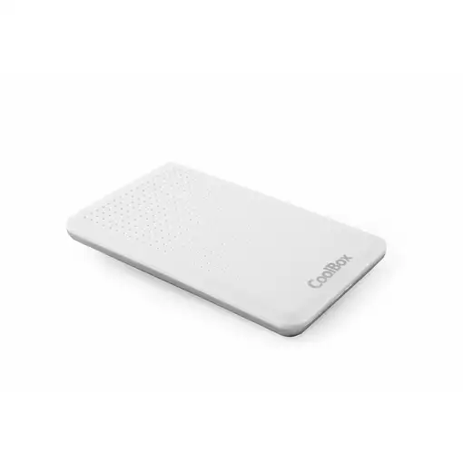 CoolBox SlimChase M-2503 Carcasa de disco duro/SSD Blanco 2.5''
