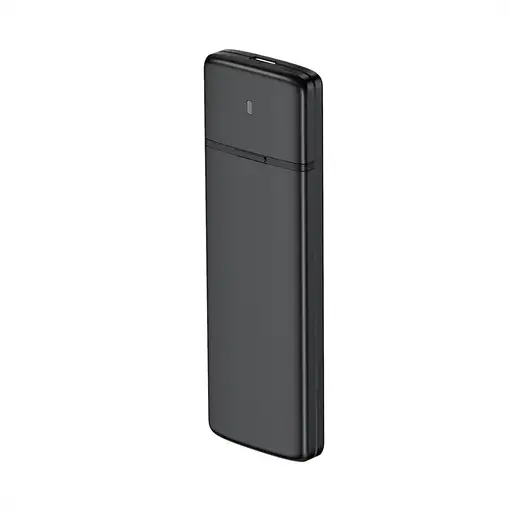 AISENS Caja Externa M.2 (NGFF) ASM2-001B SATA/NVME a USB3.1/USB3.2 Gen2, Negra
