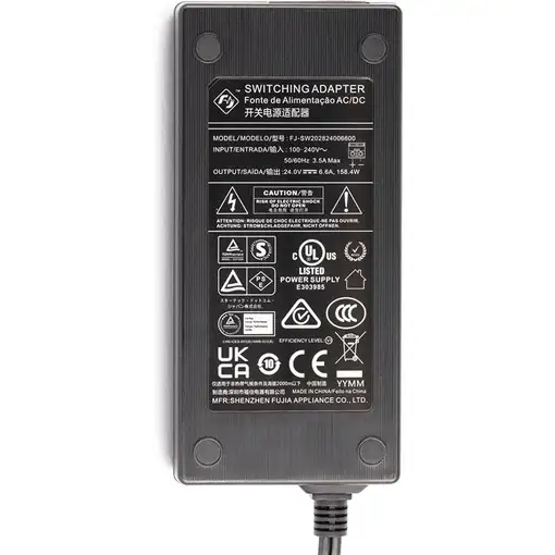 StarTech.com Adaptador Universal de Alimentación DC de 160W (24V/6,6A) - Cable de