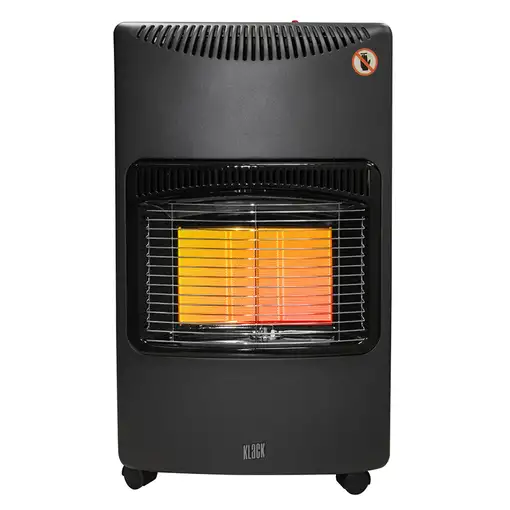 Estufa De Gas Cerámica Plegable Klack, Sistema ODS, 4.2kw Ruedas