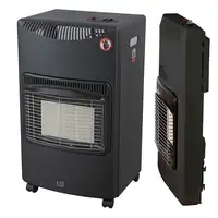 Estufa De Gas Cerámica Plegable Klack, Sistema ODS, 4.2kw Ruedas