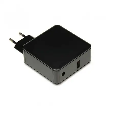 iBox IUZ65WA adaptador e inversor de corriente Auto 65 W Negro