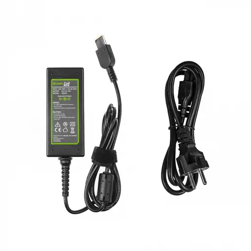 Green Cell AD64P adaptador e inversor de corriente Interior 45 W Negro