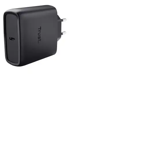 Trust Maxo Cargador GaN USB-C de 65 W - Negro