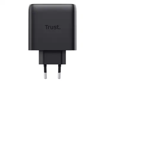 Trust Maxo Cargador GaN USB-C de 65 W - Negro