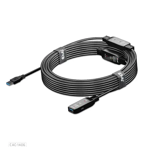 CLUB3D CAC-1406 cable USB USB 3.2 Gen 1 (3.1 Gen 1) 15 m USB A Negro CLUB3D CAC-1406 cable USB USB 3.2 Gen 1 (3.1 Gen 1) 15 m USB A Negro