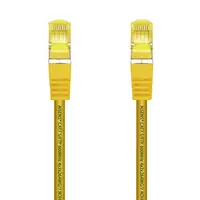 AISENS Cable De Red Latiguillo RJ45 LSZH Cat.7 600 MHz S/FTP PIMF AWG26, Amarillo,