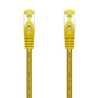AISENS Cable De Red Latiguillo RJ45 LSZH Cat.7 600 MHz S/FTP PIMF AWG26, Amarillo,