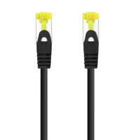 Nanocable Cable de red latiguillo RJ45 LSZH Cat.6A SFTP AWG26, Negro, 1.0 m