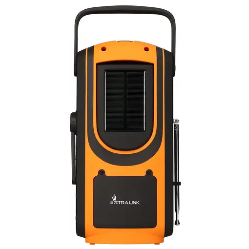 Extralink Banco de energía Power Ranger EPS-6000 6000 mAh, radio FM, luz LED