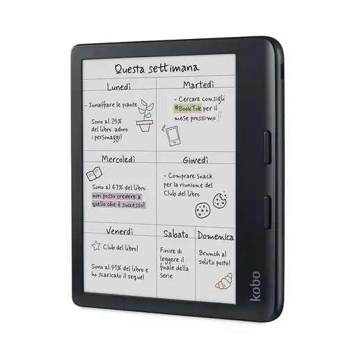 Kobo N428-KU-BK-K-BU lectore de e-book Pantalla táctil 32 GB Wifi Negro