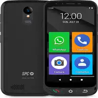 SPC Zeus 4G Pro – Smartphone para mayores, menú XL, botón SOS, base carga, carcasa