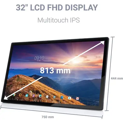 Tablet 32'' 4GB / 64GB Negro XORO