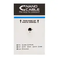 Nanocable CABLE RED RJ45 CAT.5E FTP RIGIDO AWG24, 305 M
